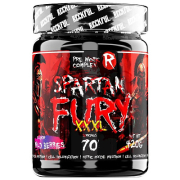 Предтренировочный комплекс Reckful Spartan Fury XXXL 70 порций, вкус ежевика