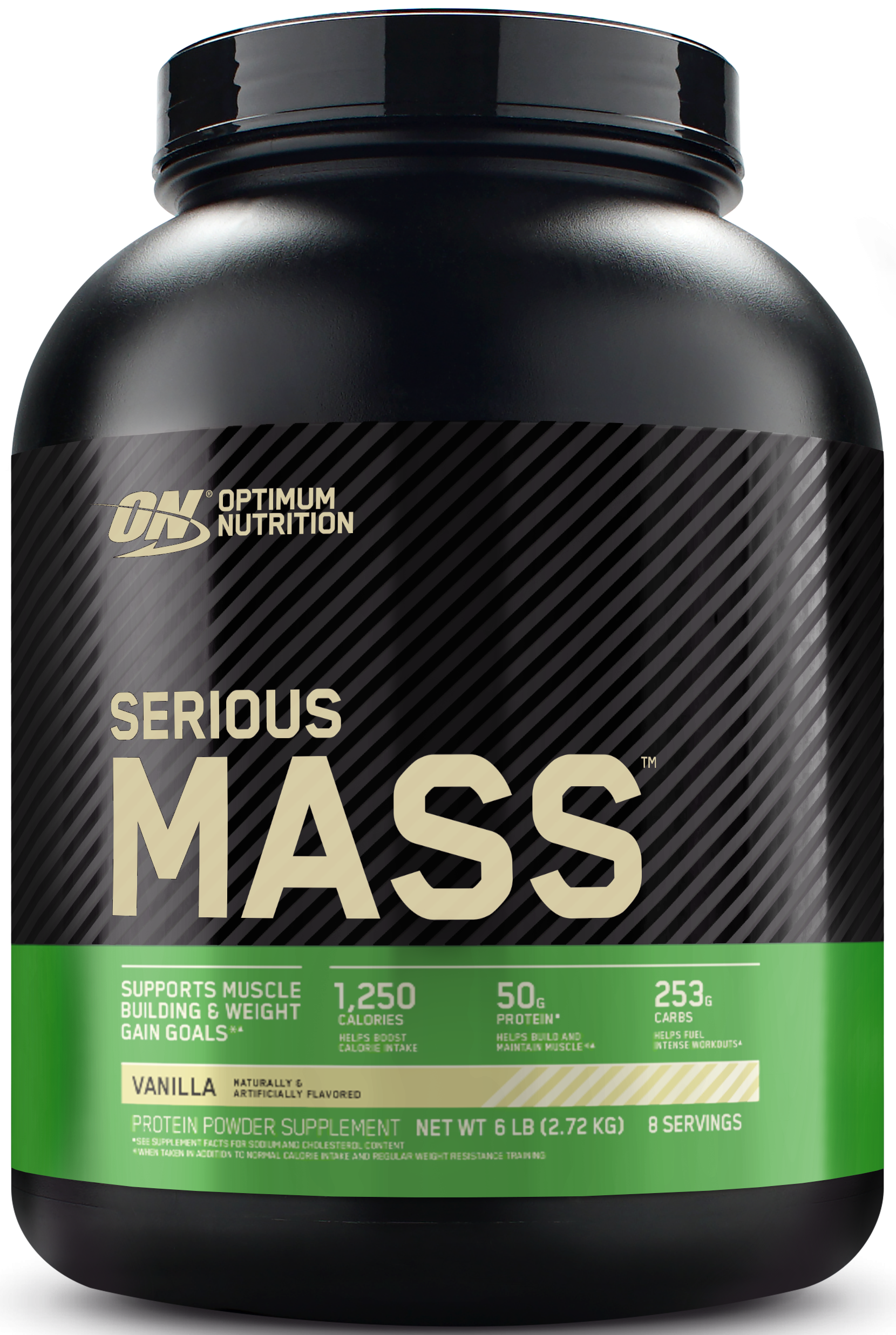 Гейнер Optimum Nutrition Serious Mass 2720 гр вкус ваниль