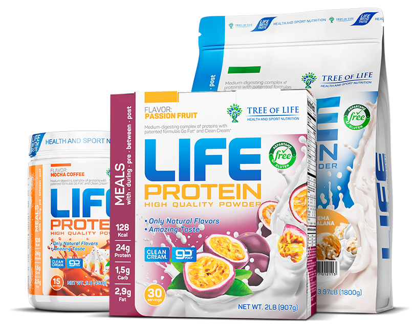 Протеин Life Protein 454 гр вкус персик