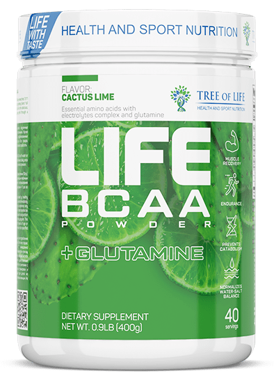 TREE OF LIFE BCAA+Glutamine 400 гр вкус апельсин