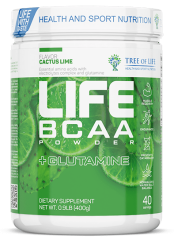 Фото TREE OF LIFE BCAA+Glutamine 400 гр вкус апельсин