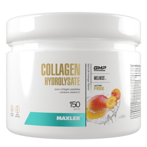 Maxler Collagen Hydrolysate 150 гр вкус абрикос манго