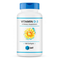 Фото SNT Vitamin D3 5000 IU 120 капсул