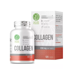 Фото Nature Foods Collagen + Vitamin C 120 капсул