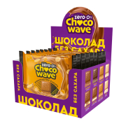 Карамельный шоколад с арахисом, хлопьями и солью без сахара Chocowave 60 гр