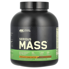 Фото Гейнер Optimum Nutrition Serious Mass 2720 гр вкус шоколадно-арахисовое масло