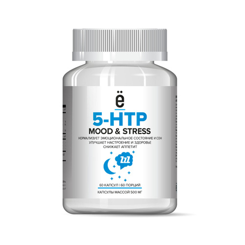 Ё/БАТОН 5-HTP, 100мг, 60 капсул