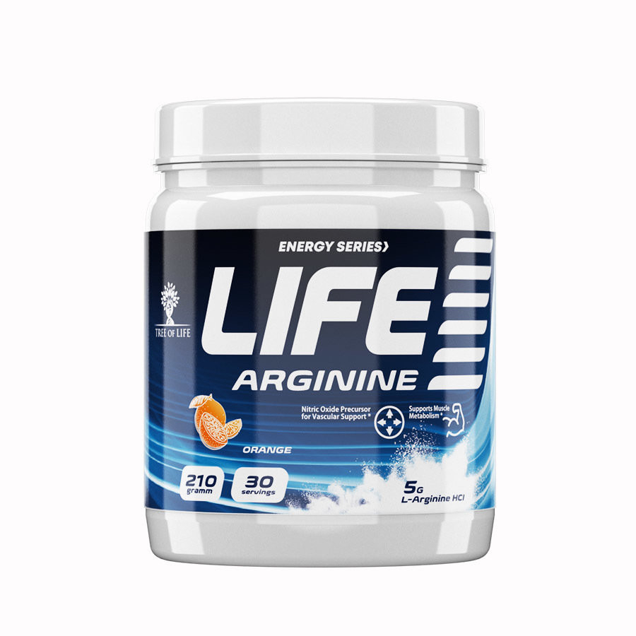 TREE OF LIFE Arginine 210 гр вкус апельсин