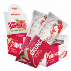 Фото BootyBar Crunch батончик 60 гр со вкусом МАЛИНОВЫЙ ЧИЗКЕЙК