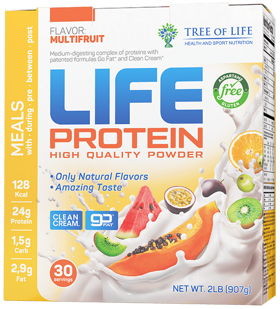 Tree of Life LIFE PROTEIN 908 гр вкус мультифрукт