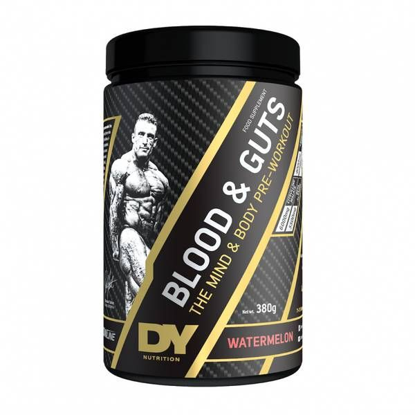  Dorian Yates Nutrition BLOOD&GUTS 380 гр вкус bubblegum