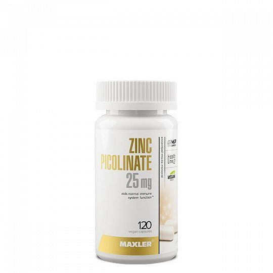 Maxler Zinc Picolinate 25mg 120 капсул