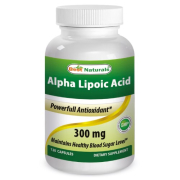 ALPHA LIPOIC ACID - BEST NATURALS 120 КАПСУЛ 300 МГ