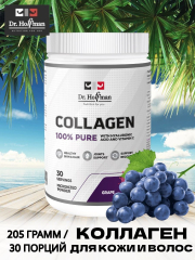 Фото Dr. Hoffman COLLAGEN 205g вкус виноград, манго