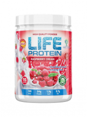 Фото Протеин Life Protein 454 гр вкус малина-сливки