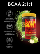 Аминокислоты Mutant BCAA 9.7 348гр 30 порций вкус яблоко