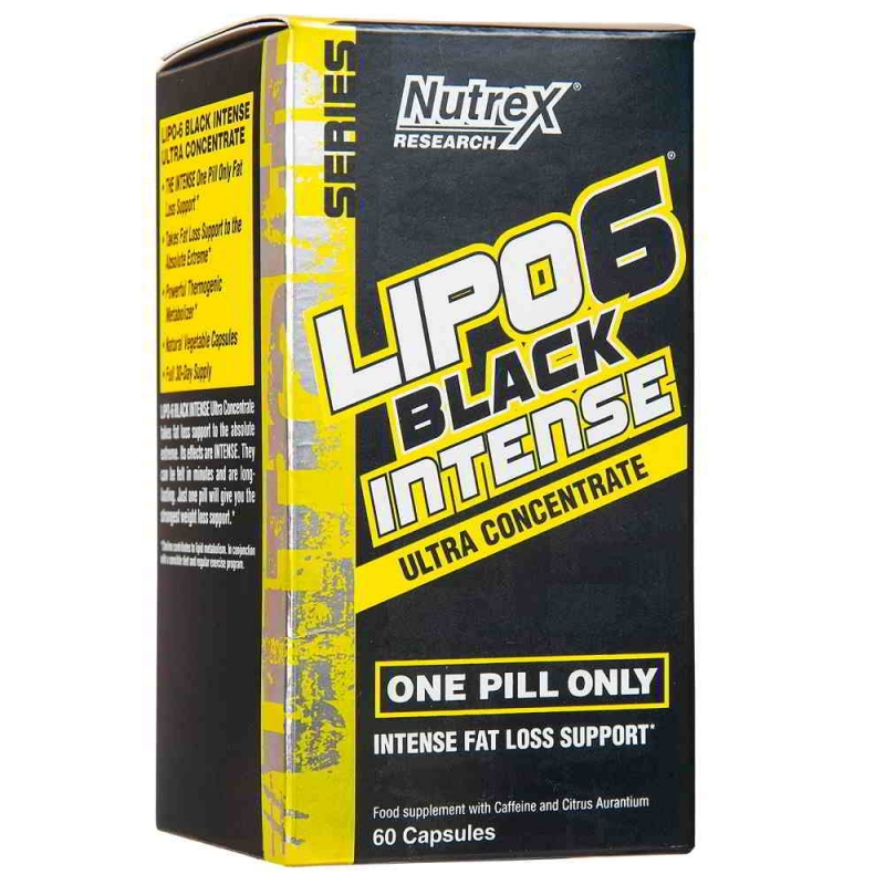 Lipo-6 Black Intense Ultra Concentrate 60 капсул