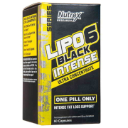 Lipo-6 Black Intense Ultra Concentrate 60 капсул