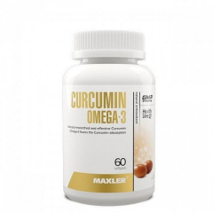 Фото  Экстракт куркумина + Омега 3 (Curcumin Omega 3) 60 капсул