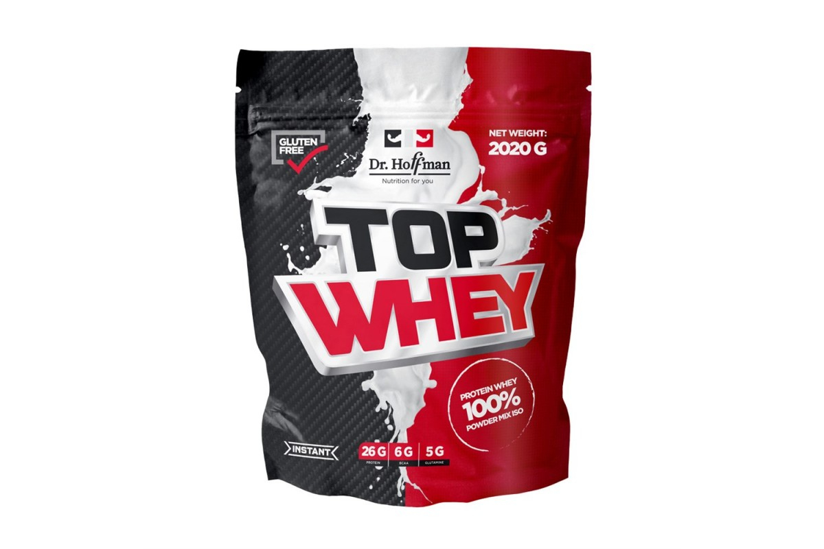 Dr. hoffman Top Whey 2020 гр вкус шоколад