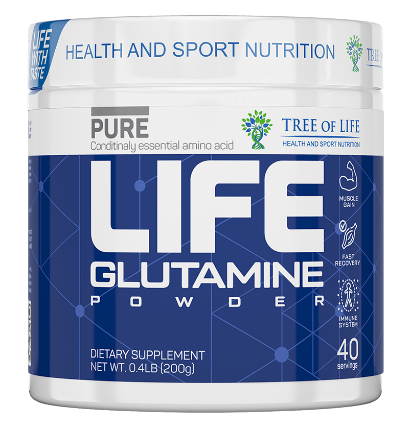 LIFE GLUTAMINE PURE 200 гр 