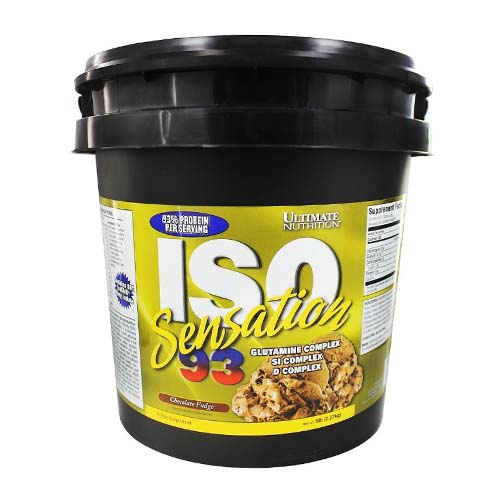 Изолят протеина Ultimate Nutrition ISO Sensation 93 2270 гр вкус крем банан