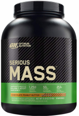 Фото Гейнер Optimum Nutrition Serious Mass 2720 гр вкус шоколад-орех