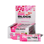 Reckful Протеиновые батончики без сахара  Big Block Рекфул, 100 гр  со вкусом малина в белой глазури