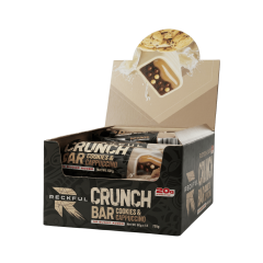 Фото Reckful ® Батончик протеиновый - CRUNCH BAR 20г белка, вкус печенье-капучино