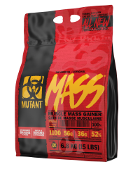 Фото Гейнер Mutant Mass 6800 гр клубника-банан