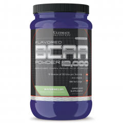 Фото BCAA Ultimate Nutrition Flavored BCAA Powder 12000 2:1:1 457 гр вкус арбуз