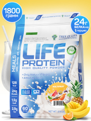 Фото Tree of Life LIFE PROTEIN 1800 гр вкус мультифрут
