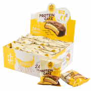 Fit Kit Protein Cake печенье с суфле 70 гр вкус банановый пудинг