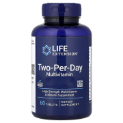 Мультивитамины Two-Per-Day витамины Life Extension Multivitamin 60 капсул