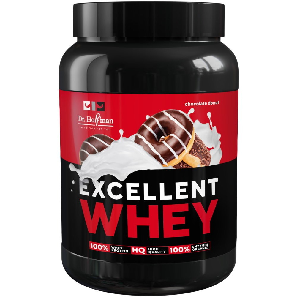 Dr. hoffman Top Excellent Whey 825g Шоколадный Пончик