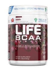 Фото TREE OF LIFE BCAA+Glutamine 400 гр вкус вишня