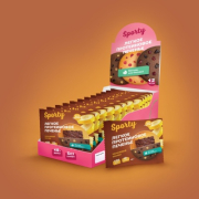 Печенье Sporty Protein Light 40 гр вкус «Банановый брауни»