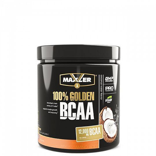 MXL. 100% Golden BCAA 210 гр вкус кокосовая вода