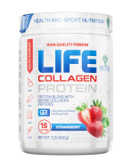 LIFE COLLAGEN PROTEIN 450 гр клубника