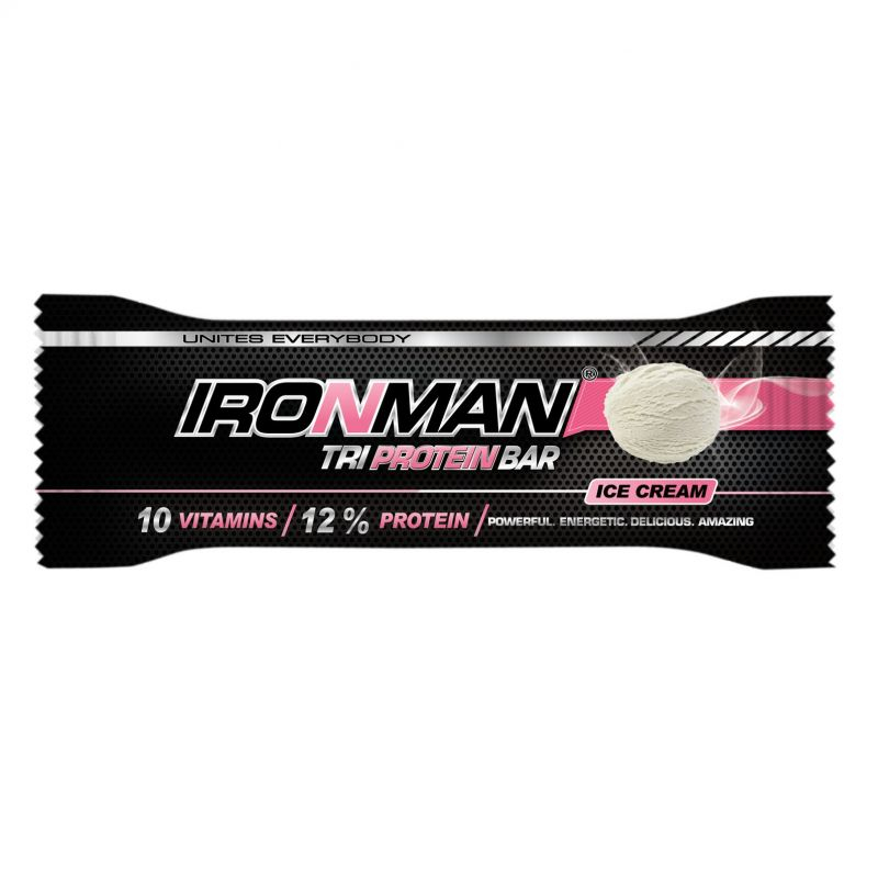 IRONMAN TRI Protein Bar 50 гр вкус мороженное 