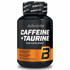 Фото  BiotechUSA CAFFEINE & TAURINE 60 капсул