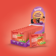 Печенье Sporty Protein Light 40 гр вкус  «Клубника»