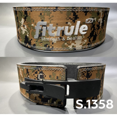 Фото Ремень FitRule weight lifting lever belts in camo design art: 1358