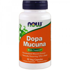 Фото NOW - Dopa Macuna / 90 капсул