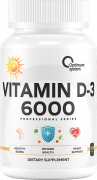 Optimum System Vitamin D-3 6000 365 softgels
