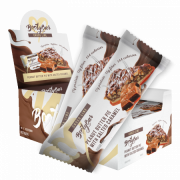 BootyBar Chocolate Line Батончик 50 гр со вкусом арахисовый пирог с карамелью 