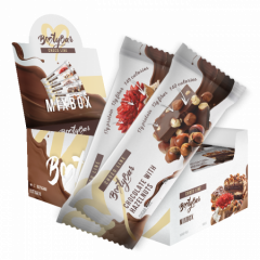 Фото BootyBar Chocolate Line Батончик 50 гр со вкусом шоколадный торт