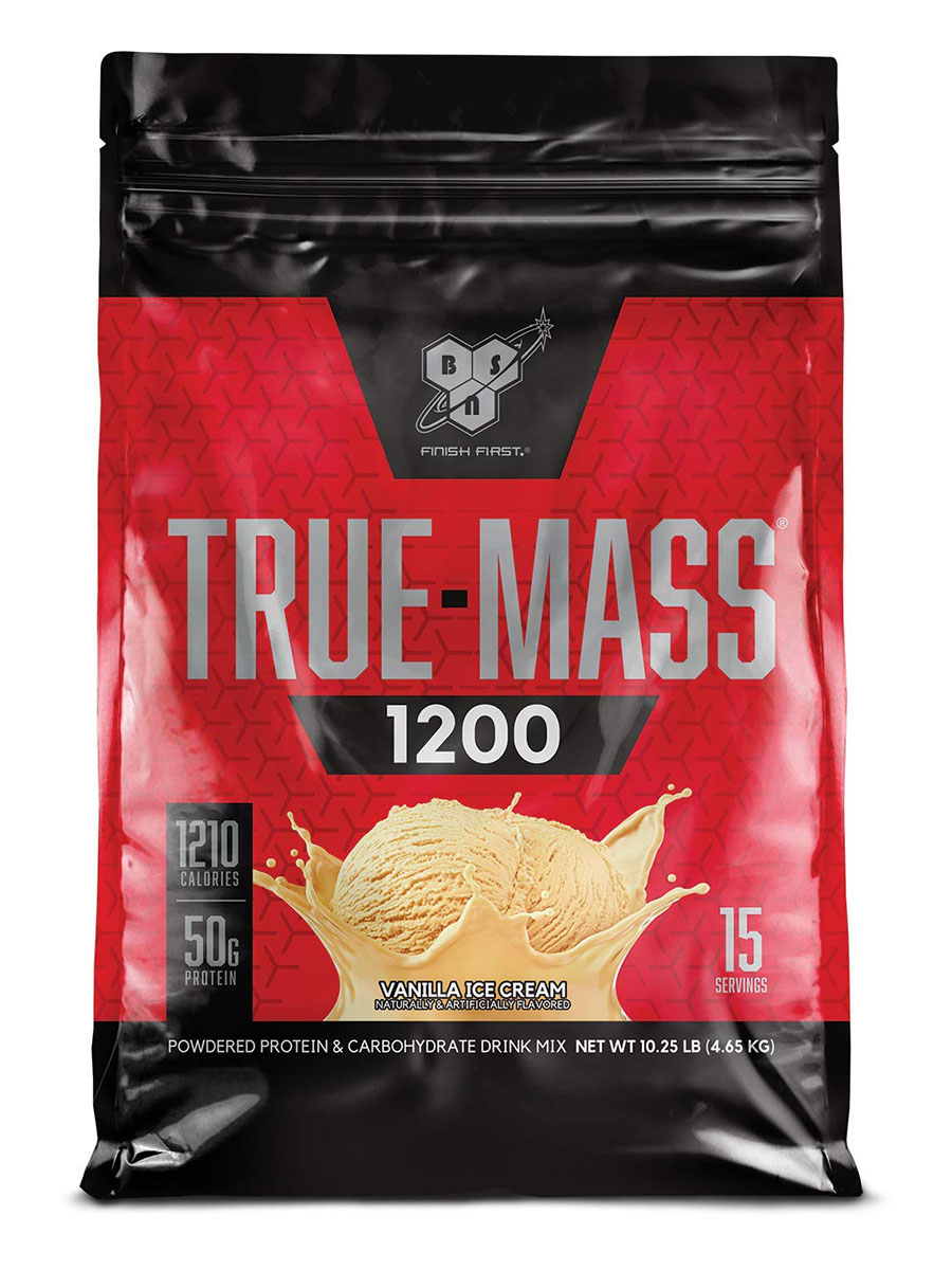 Гейнер BSN True-Mass 1200 4650 гр вкус ванильное мороженное