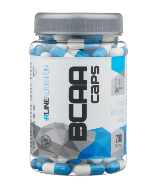 Rline BCAA 200 капсул