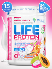 Фото Протеин Life Protein 454 гр вкус мультифрукт